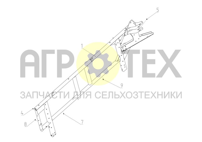 Чертеж Панель правая (181.71.02.000)